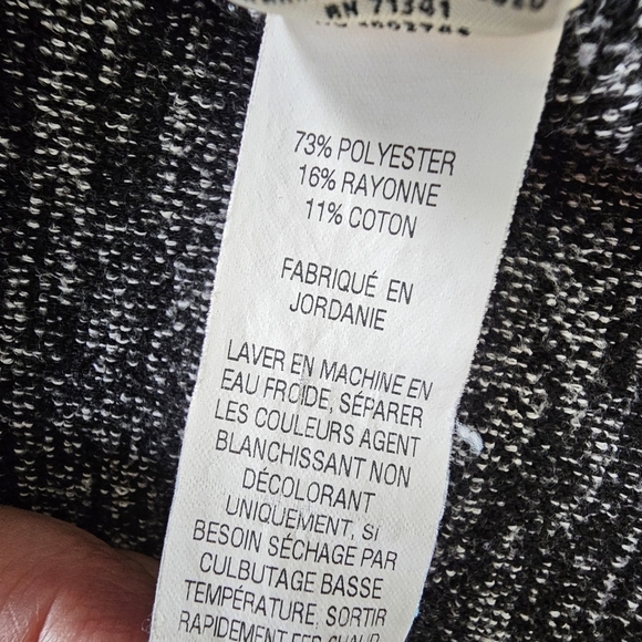 L.L. Bean Cozy Cowl Neck Sweater Gray Marled Knit Size S - Picture 8 of 9